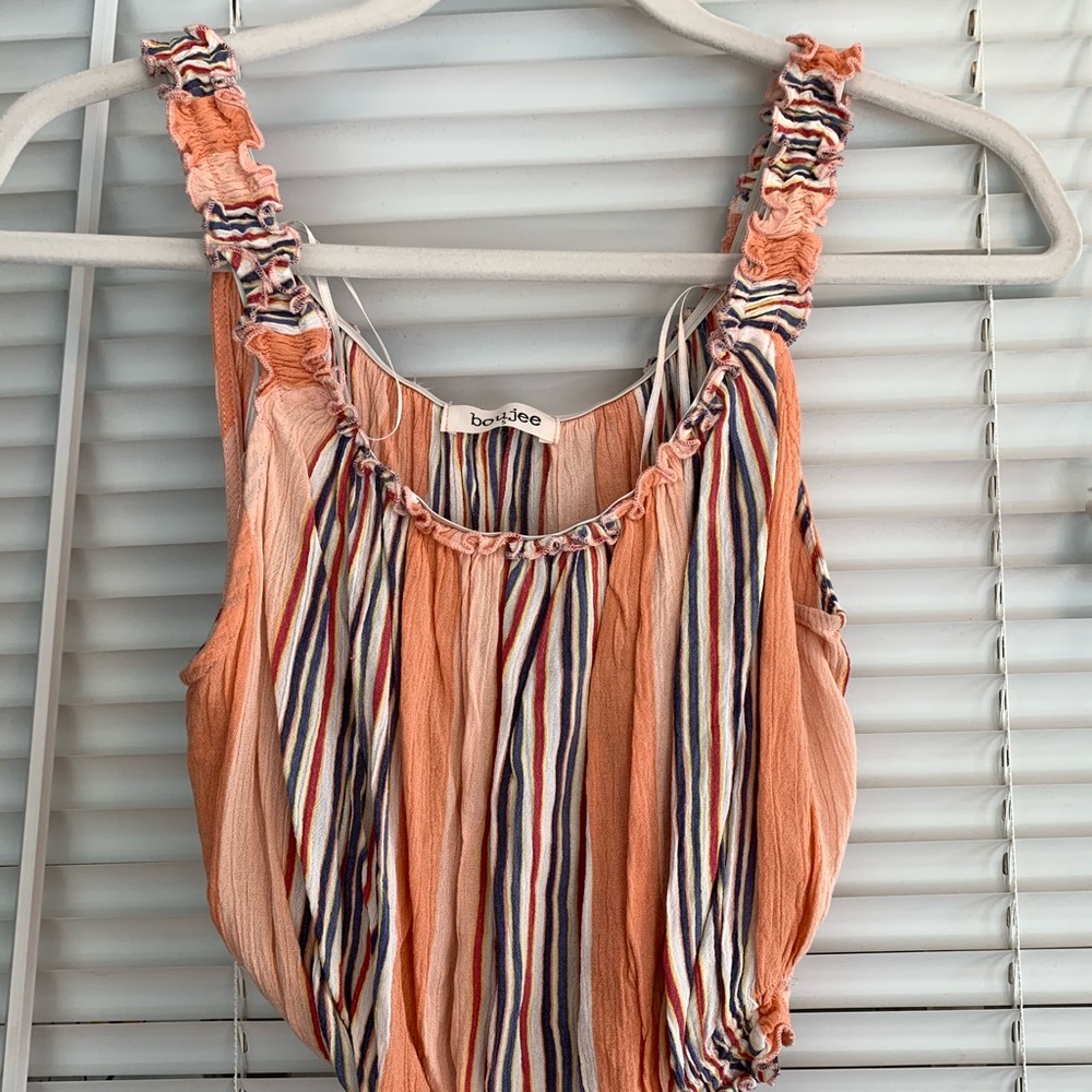 Boujee Boutique flowey crop top